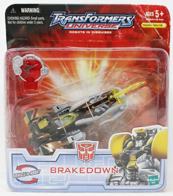 Transformers - Universe - Robots in Disguise - Brakedown - mit Key - 2007