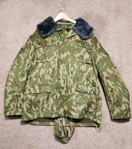 ロシア軍 実物 チェチェン紛争 VSR-93 冬用 防寒着 50-3 新品 未使用品 ロシア軍 VSR-93迷彩 冬季用 戦闘服 上下
