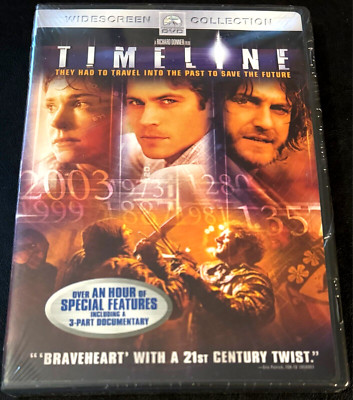 Timeline (DVD, 2004) - Paul Walker, Billy Connolly, Gerard Butler - WS - Sealed