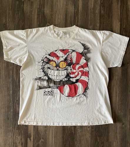90s ANDAZIA 不思議の国のアリス Mad Hatter TシャツXL 90s ANDAZIA 不思議の国のアリス Mad Hatter TシャツXL