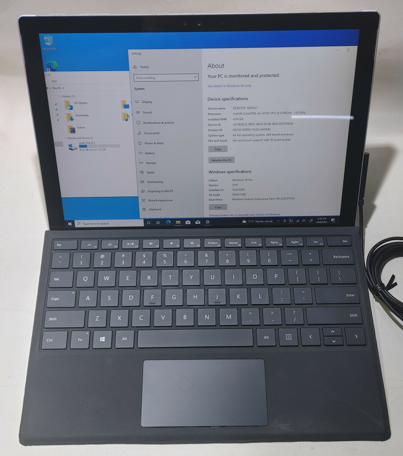 その他 surface Pro 4 Surface Pro 4 specs and features - Microsoft Support
