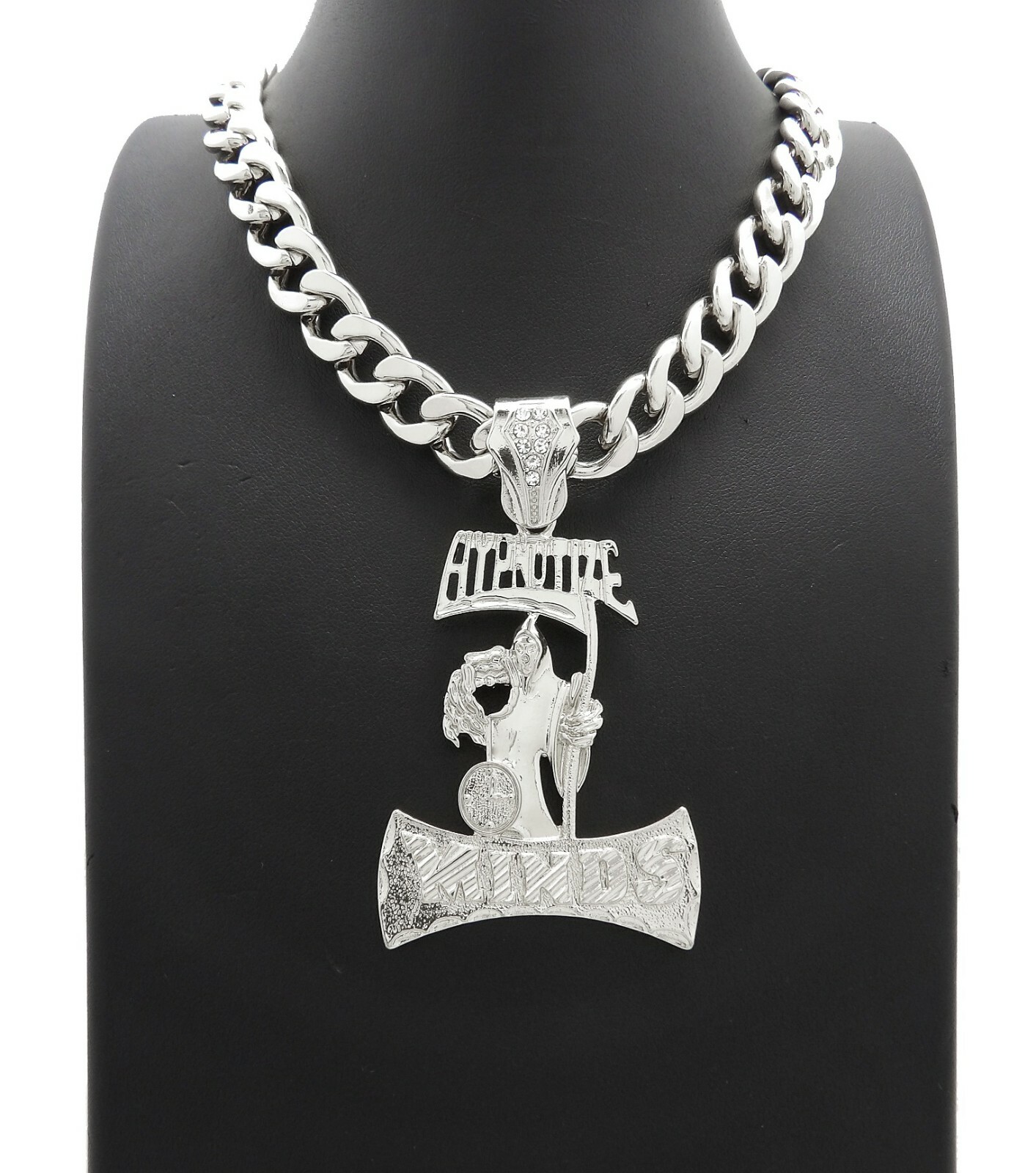 HYPNOTIZE / BEAMS 別注 STAR CHAIN NECKLACE Silver PT HYPNOTIZE MINDS Pendant & 18