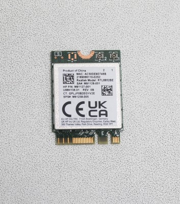 M91238-006 Hp Wlan Realtek Cava2 Ax 2X2 17-Cn2008Ds ''GRADE A''