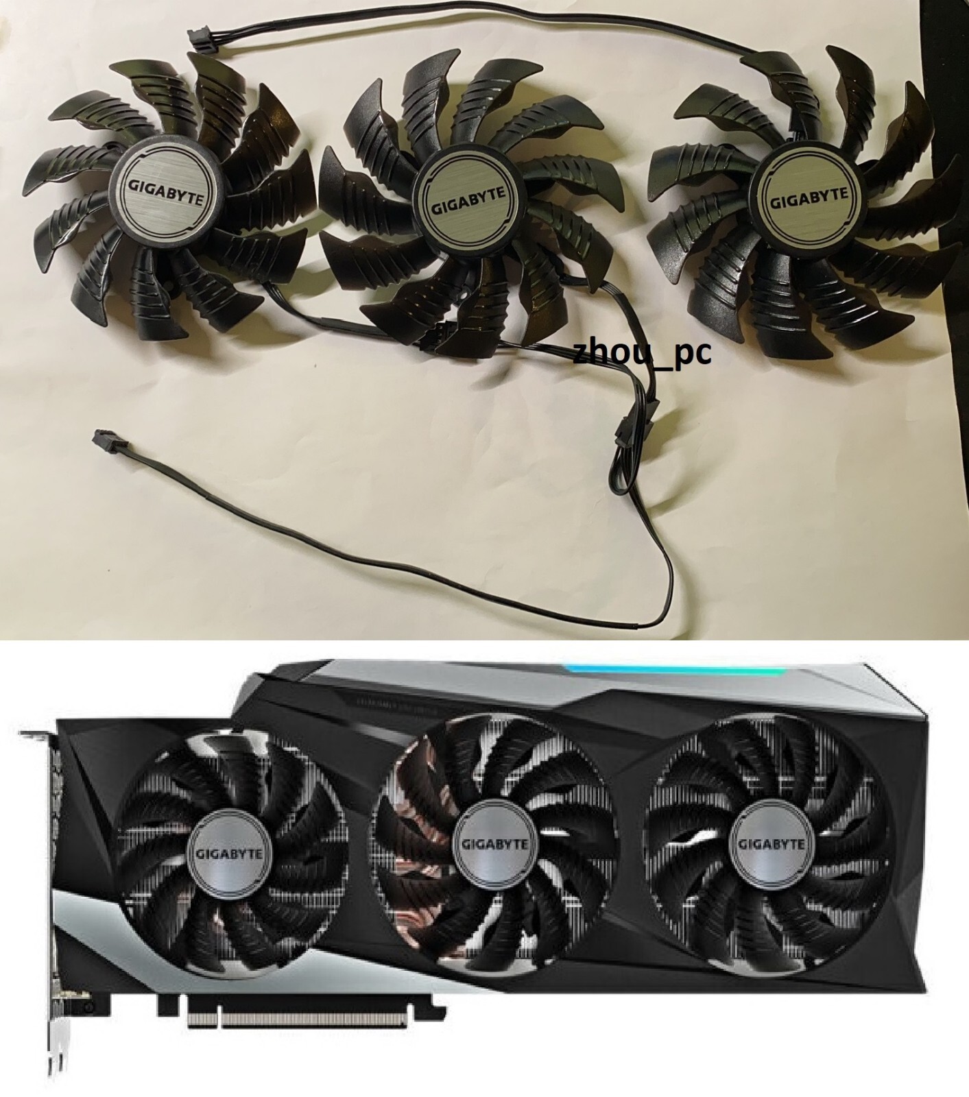 GPU Replacement Cooling Cooler Fan For Gigabyte Gaming OC