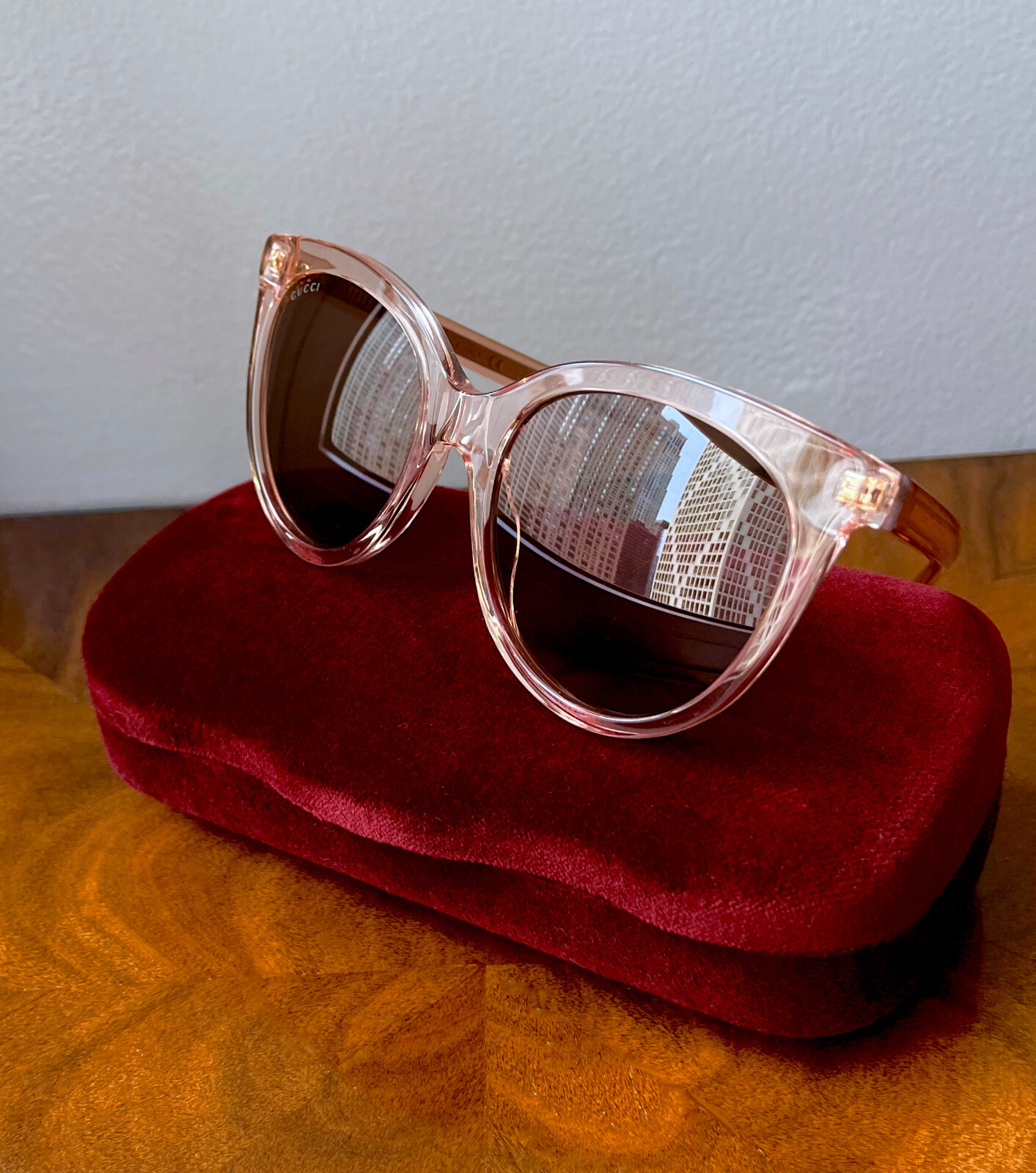 ピンクの猫さん専用 GUCCI オールドグッチ ヴィンテージ ロゴ サングラス ピンクの猫さん専用 GUCCI オールドグッチ ヴィンテージ ロゴ