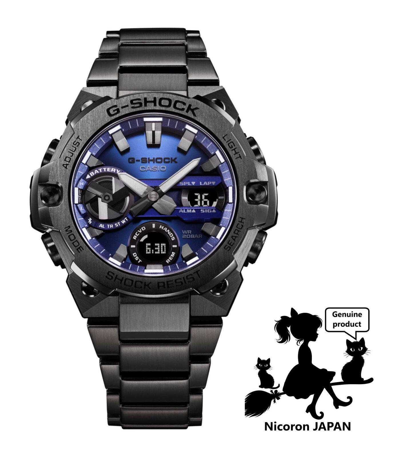 CASIO G-SHOCK G-STEEL GST-B400BD-1A2JF Bluetooth Men's Watch