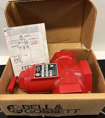 New Bell & Gossett 107018 SA-1 Flo Control Valve ITT 125 Max PSI Flow Valve