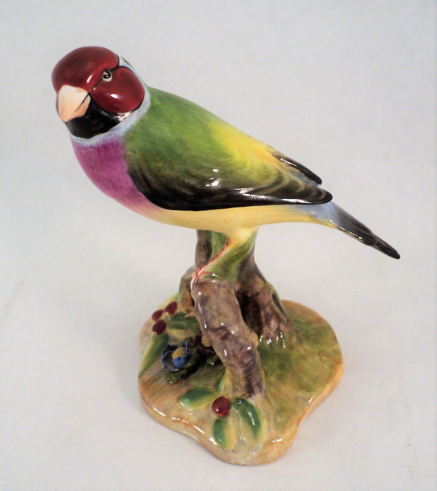 Vintage ADDERLEY GOULDIAN FINCH Red-Headed Colorful 4