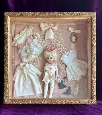 Artist Porcelain Reproduction of French François Gaultier Doll Presentation Box