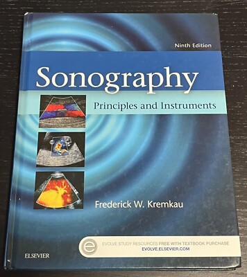 Sonography Principles and Instruments 9th Ninth Ed Kremkau (Hardcover) **L@@K**