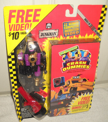 11007 NOC Vintage Tyco The Incredible Crash Dummies Junkman