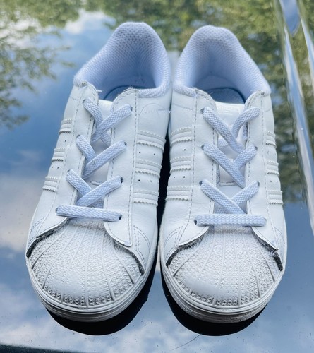 EF5397] KIDS ADIDAS ORIGINALS SUPERSTAR TRIPLE WHITE WHITE