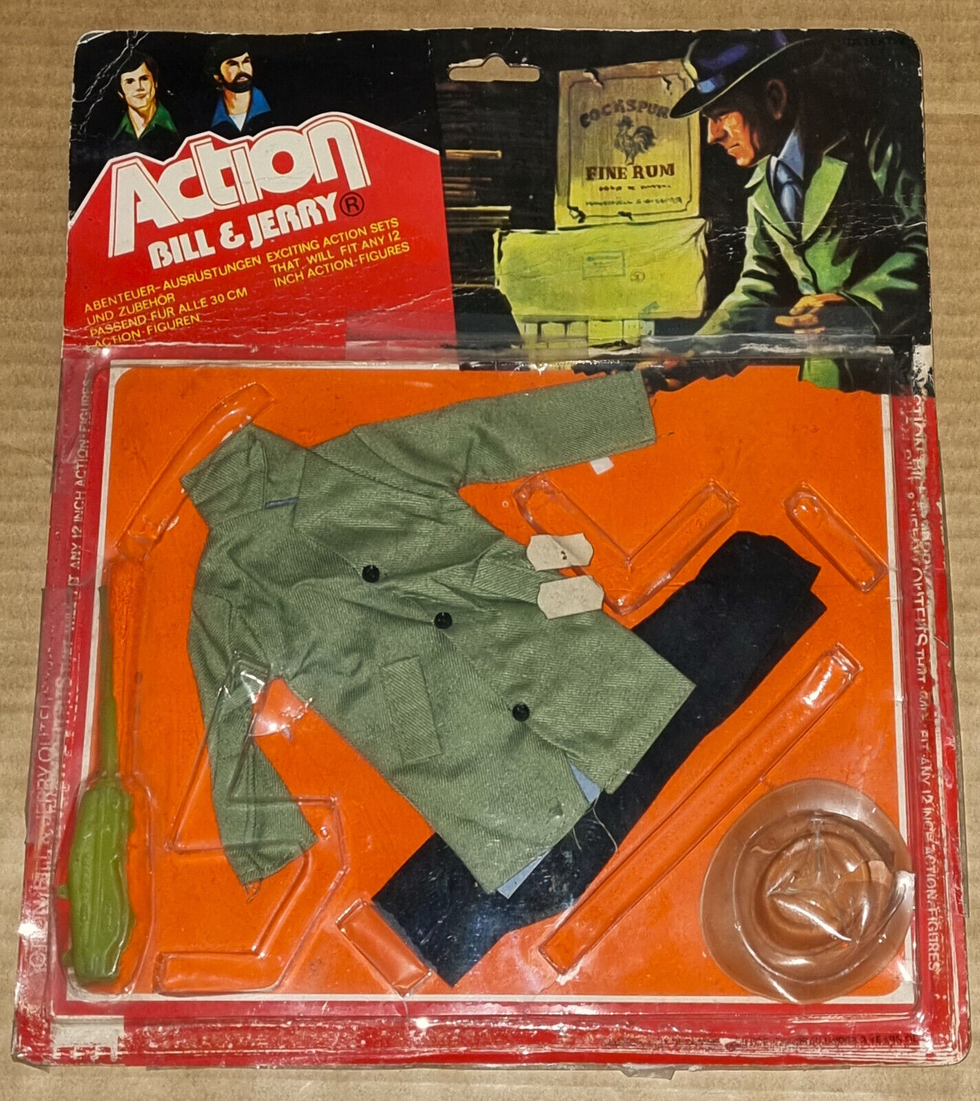 Gi Joe Knock off BILL & JERRY k/o Malsen LJN Toys SECRET SPY Gi Joe Knock off BILL & JERRY k/o Malsen LJN Toys SECRET SPY