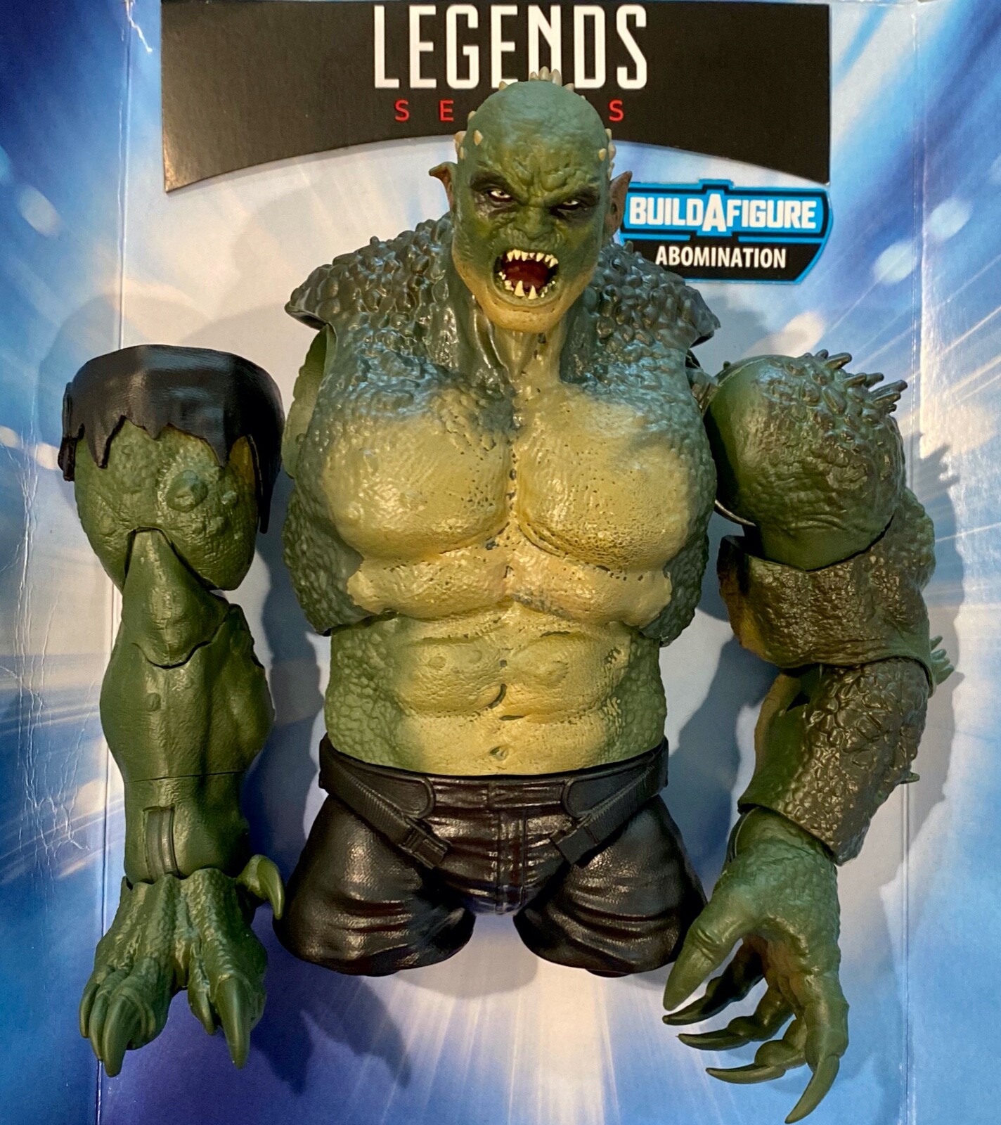 Abomination Baf Marvel Legends Head Torso Leg Arm Hulk Gamerverse Pls Readのebay公認海外通販 セカイモン