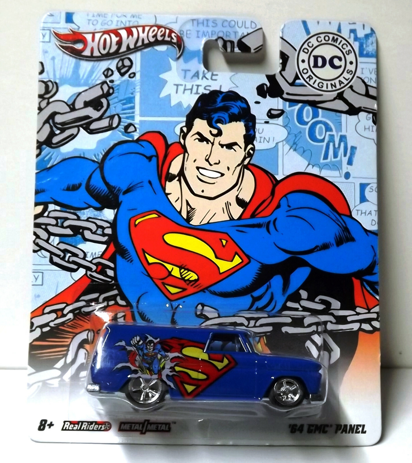 Hot Wheels Superman '64 GMC Panel DC Originals Factory