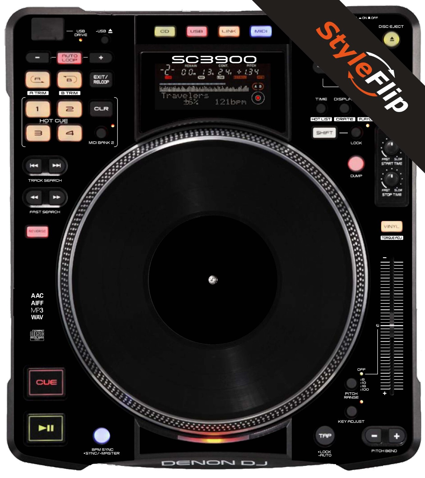 Denon SC3900 | Black | Protective Decal | StyleFlip Skins | eBay