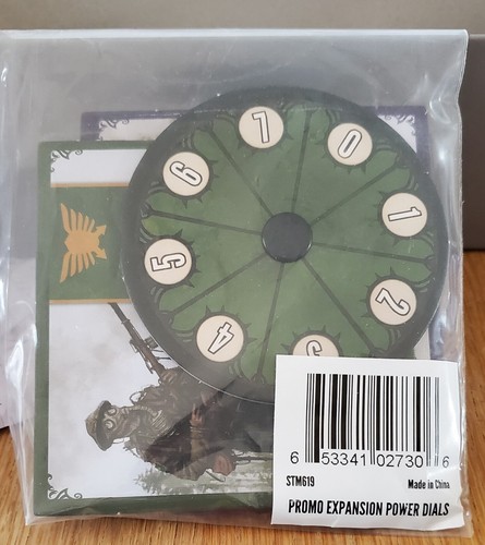 Scythe Invaders from Afar w/ Power Dials. Box is Open, All Contents Intact