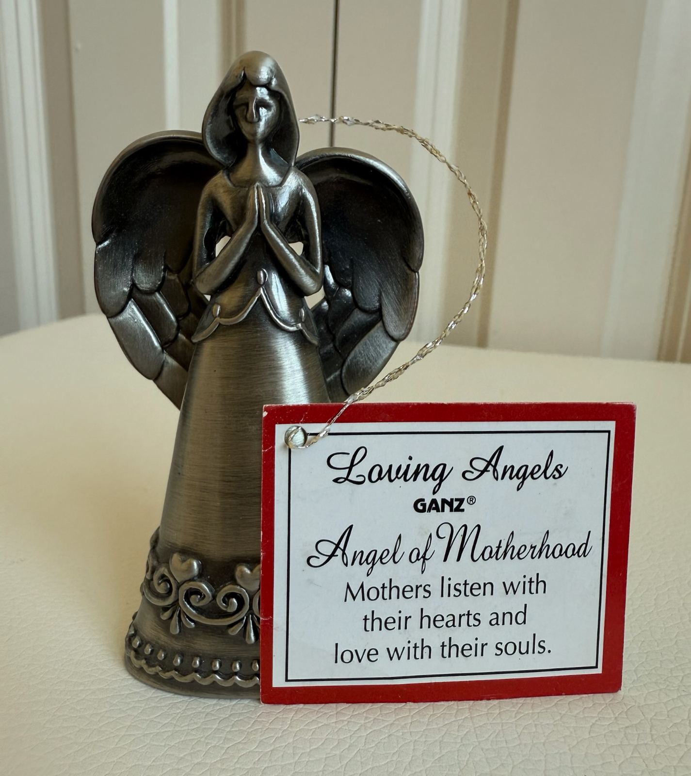 RANGEAS angel abby 約15cm Faithful Angels By Ganz Angel Of Motherhood Pewter Mother's