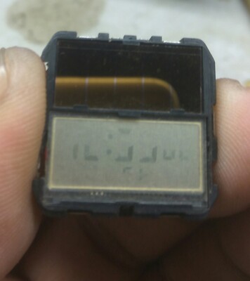 USED CASIO AL-180 BATTERY LESS DIGITAL WATCH (ONLY MOVEMENT ) FOR PARTS & REPAIR