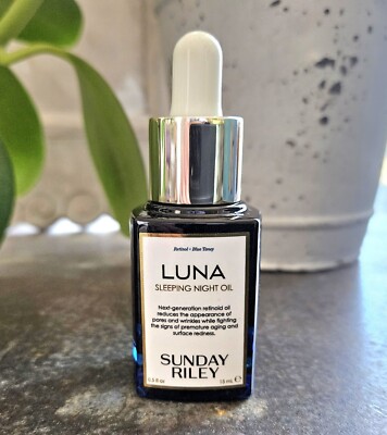 Sunday Riley Luna Sleeping Night Oil .5oz NEW!