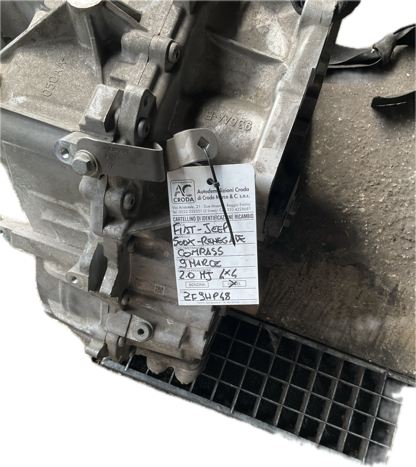 Cambio automatico per modello FIAT 500X JEEP RENEGADE 2.0MJT 4WD ricambio usato