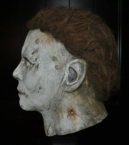 Tots Michael Myers Halloween Mask signed James Jude Court rehal by Kreation X