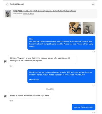 Item photo(s) from verified buyer