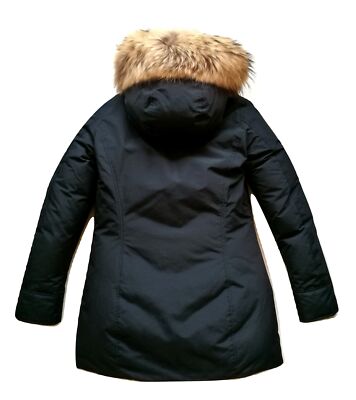 Pre-owned Woolrich Long Jacket W's Arctic Parka Woman Wwcps2762 Ut0001 Blue
