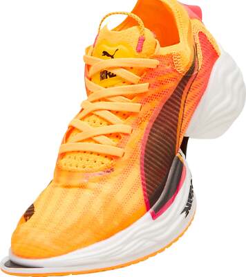 Pre-owned Puma Womens Fast-r Nitro Elite 2 Running Shoes Trainers - Orange