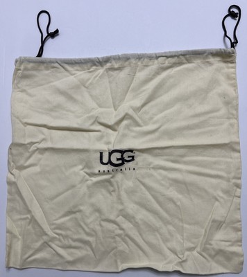 Authentic UGG Australia Drawstring Purse Dust Bag 14x16 inches Preowned