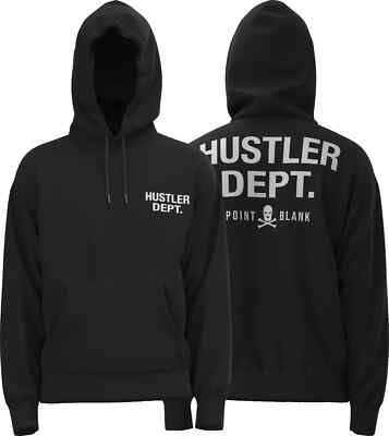 New Men's Point Blank Black Hustler Dept.  Hoodie Size 3XL Brand New!