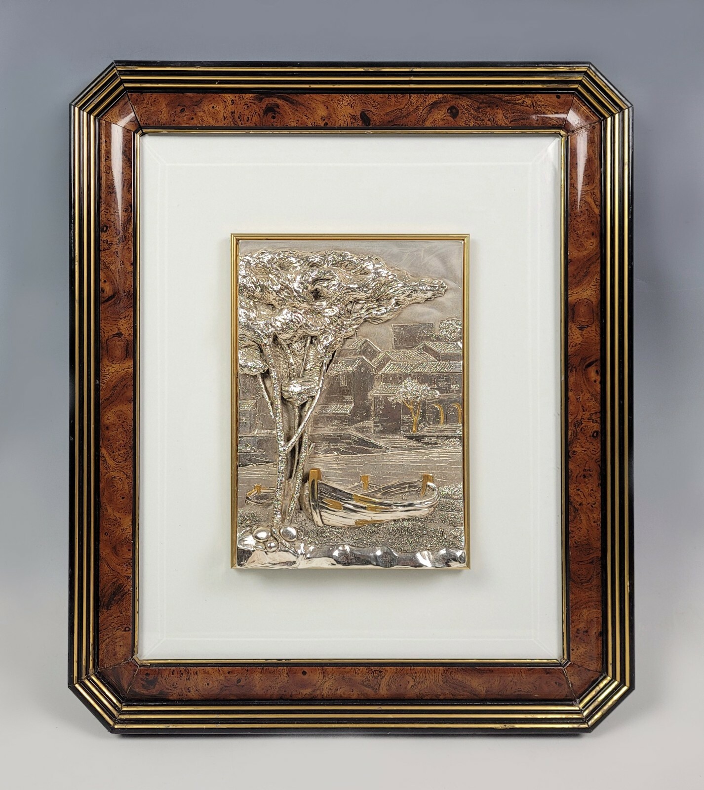 銀版画　イタリア製　　Silver art made in Italy 銀版画イタリア製Silver art made in Italy