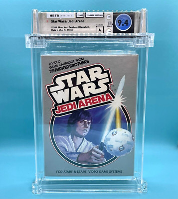 STAR WARS: JEDI ARENA WATA   9.4 A   * Atari 2600  *  RARE -  HIGH GRADE - WOW !
