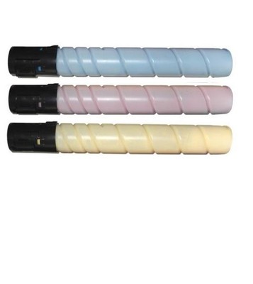 3PK Compatible Toner for Konica Minolta C364e  C284 C224 TN321Y TN321C TN321M