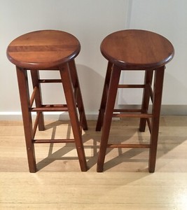 Wooden breakfast bar stools | Stools & Bar stools | Gumtree Australia