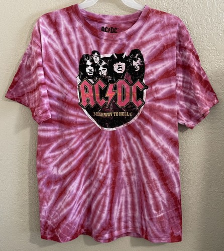 pink acdc shirt