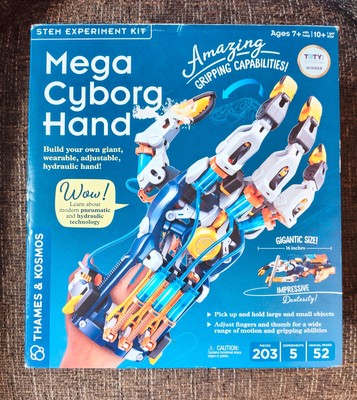 Thames And Kosmos Mega Cyborg Hand Stem Experiment Kit NEW Open Box