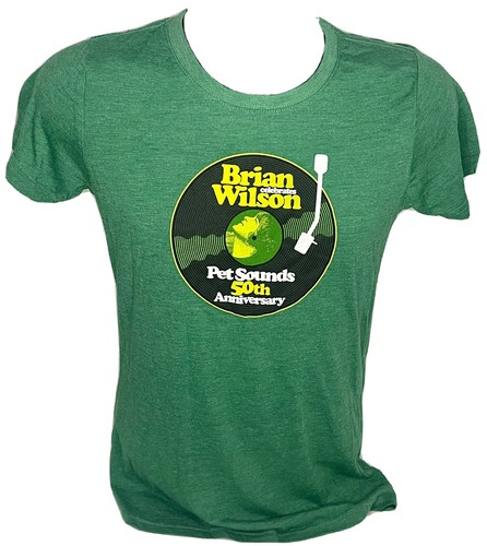 2016 BRIAN WILSON PET SOUNDS ALBUM 50th ANNIVERSARY GREEN