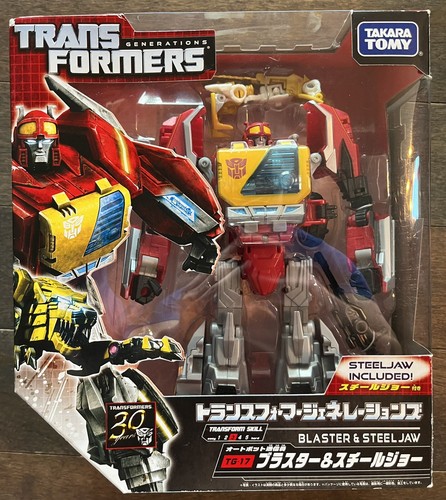 Takara Tomy - トランスフォーマー TFジェネレーションズ 17 ブラスター&amp;スチールジョー Amazon.co.jp: トランスフォーマー TFジェネレーションズ TG-17