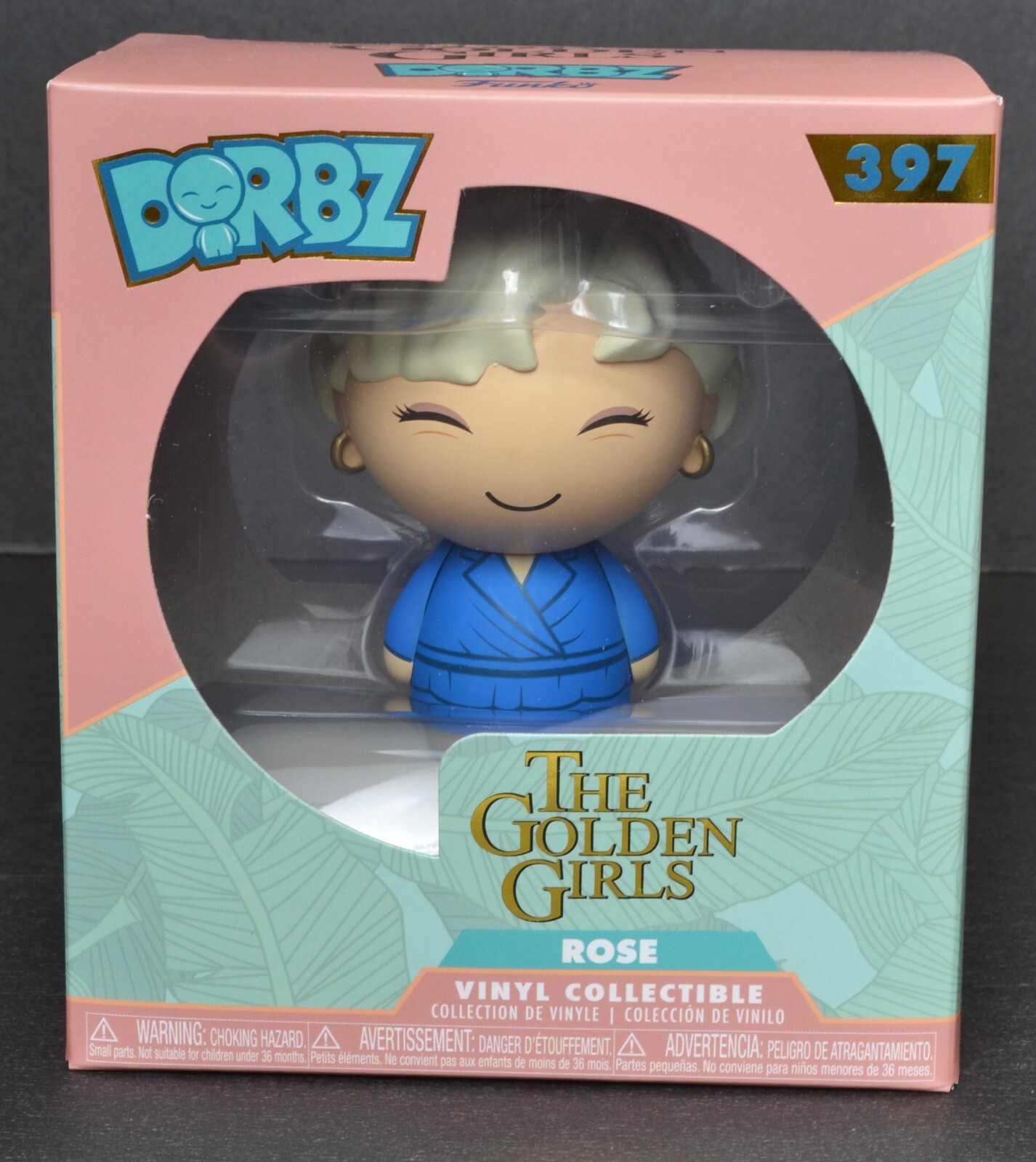Toynk The Golden Girls Rose Mini-Pflanzgefäß – Keramik, 7,6 Cm, Mit Künstlicher Sukkulente, Offiziell Lizenziert