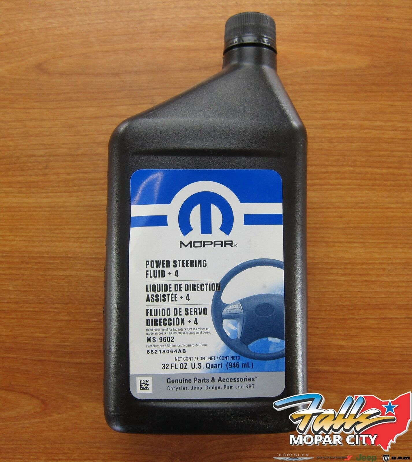 Chrysler Dodge Jeep Ram 1 Quart Power Steering Fluid + 4 ...