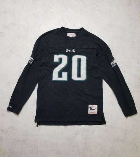 Philadelphia Eagles #20 Brian Dawkins Mitchell &Ness Long