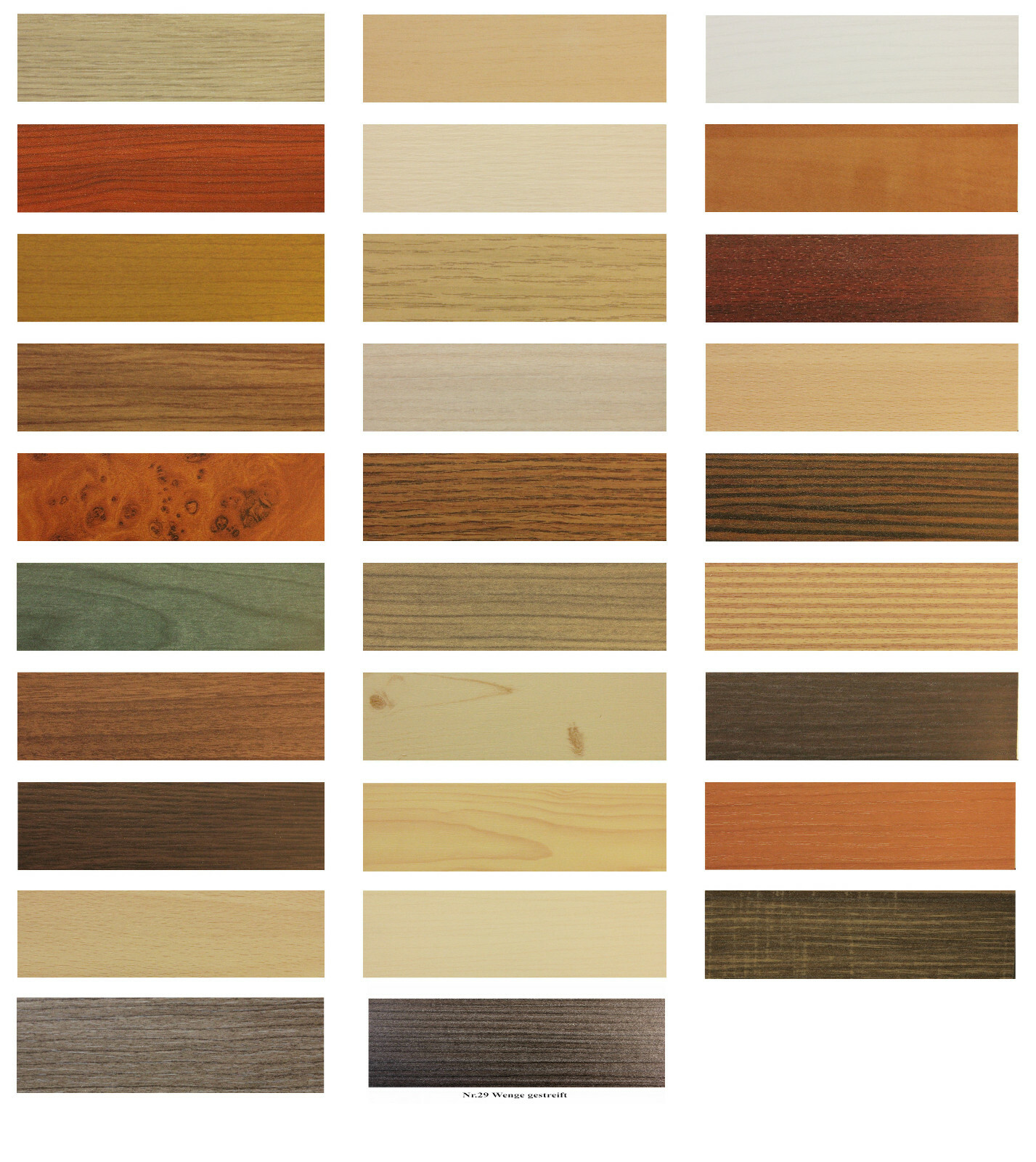  5 Meter Holzdekor Kantenumleimer mit SK 44mm