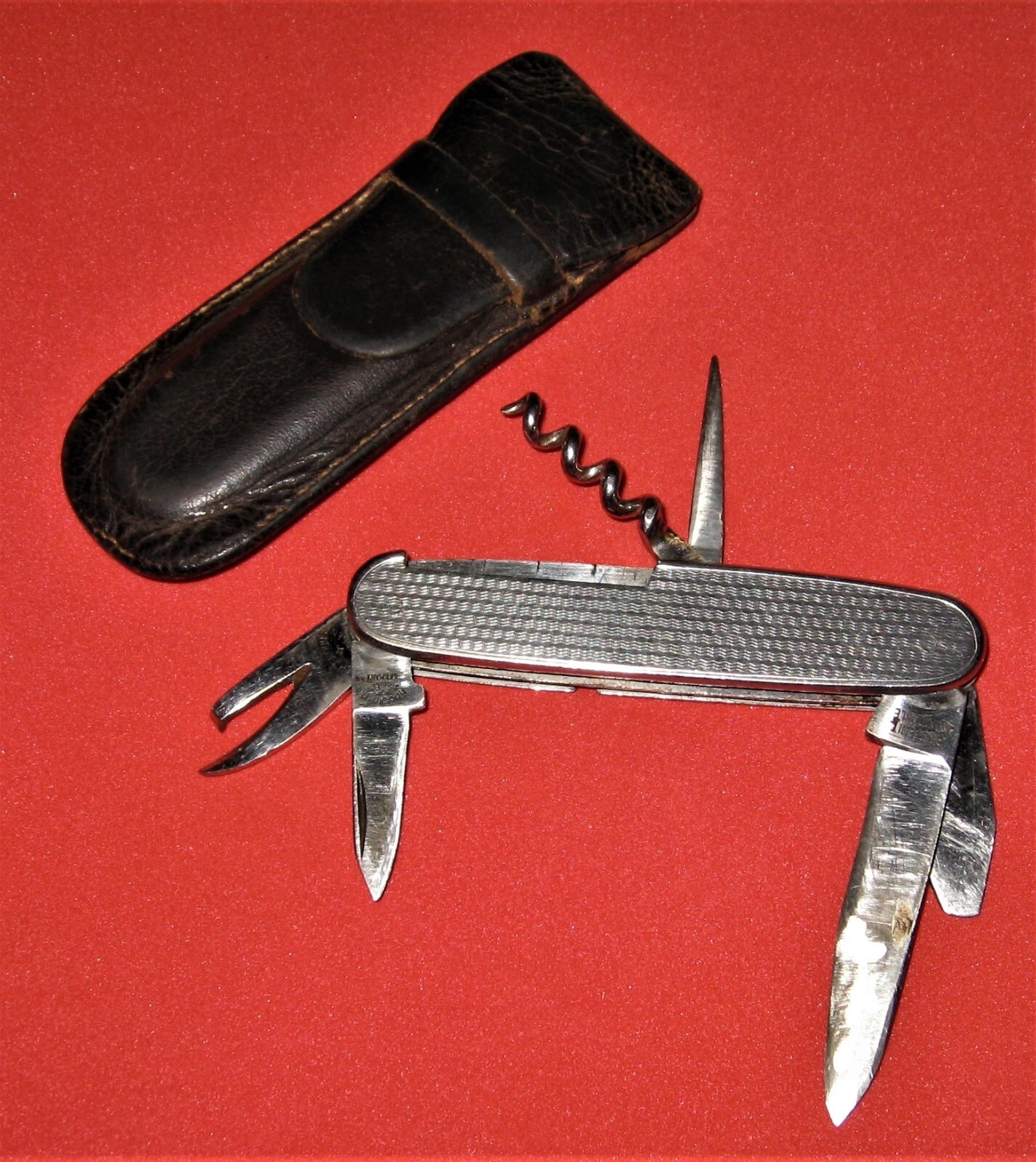 Vintage Germany Solingen Rich. A. Herder Pocket Knife w Org