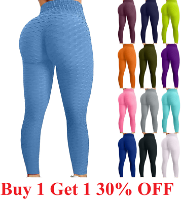 Women's Push Up Yoga Pants High Waist Leggings Anti-Cellulite