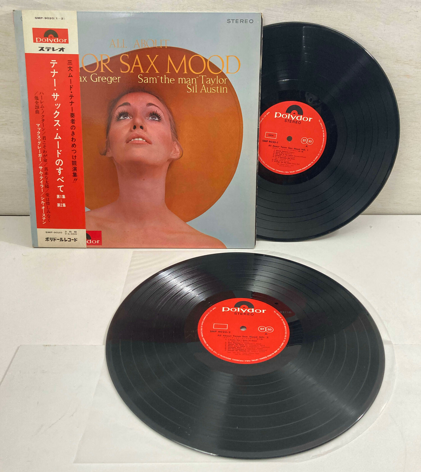 ALL ABOUT TENOR SAX MOOD SAM TAYLOR MAX GREGER Japan 12