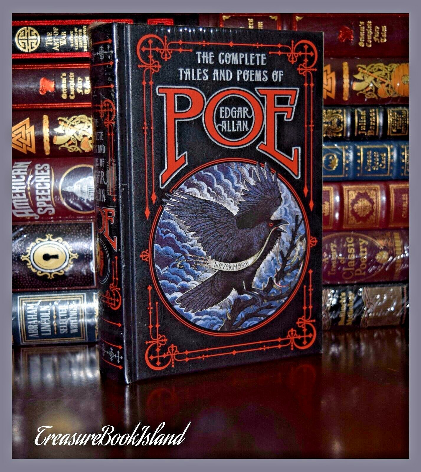 NEW COMPLETE TALES & POEMS by EDGAR ALLAN POE Sealed Leather