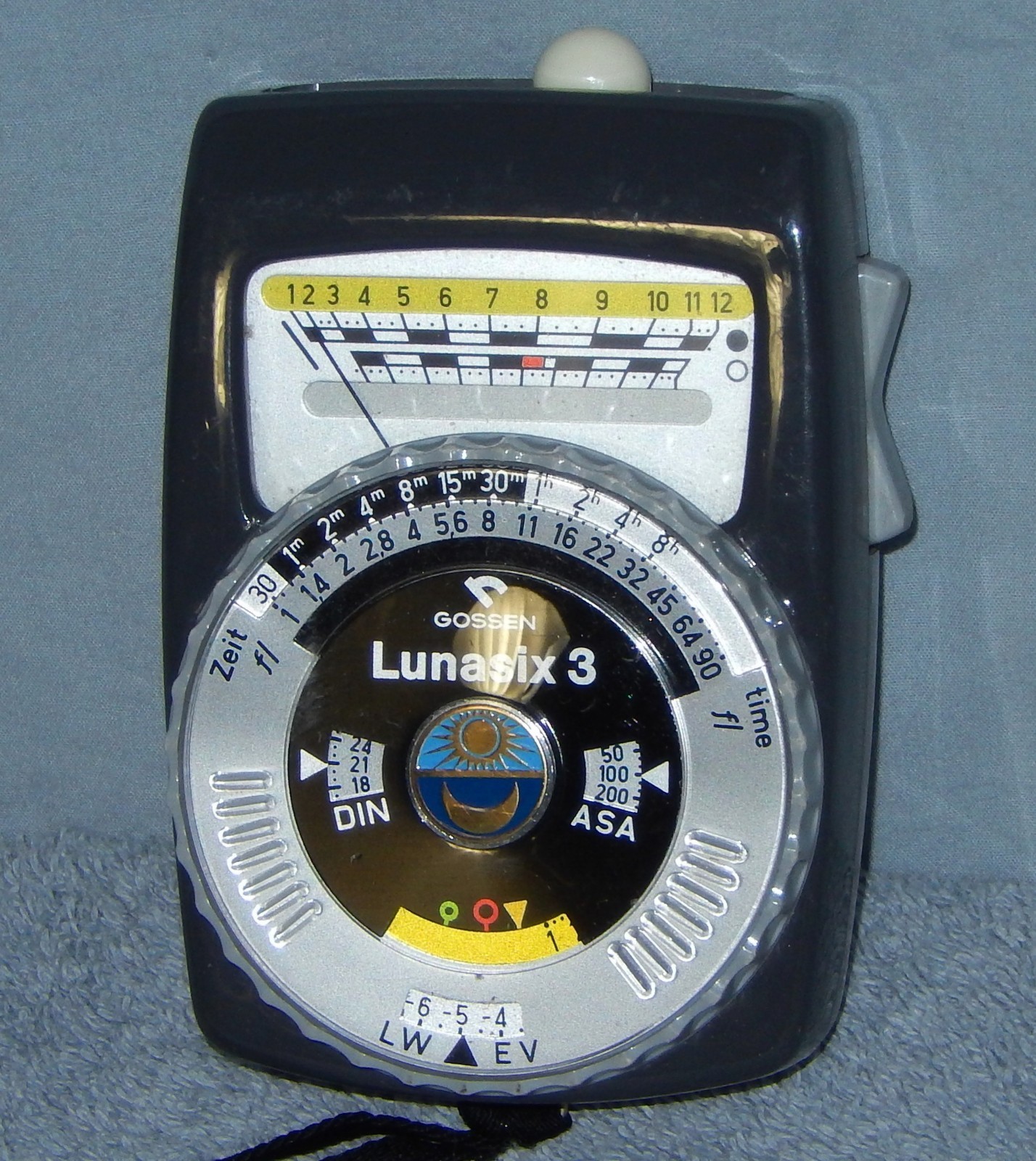 Gossen Lunasix 3 Gray Ambient Light Meter