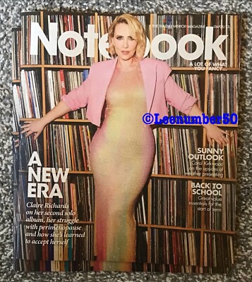 Notebook Magazine Claire Richards 6/8/23 New Steps Carol Kirkwood