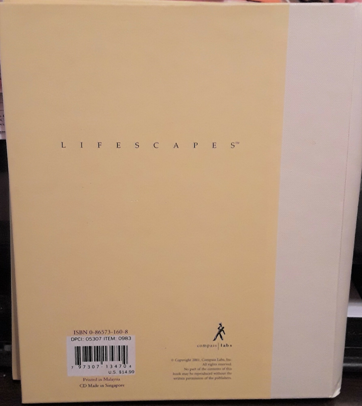 LIFESCAPES-AFFIRMATION & INSPIRATION WORDS OF STRENGTH-BOOK AND CD